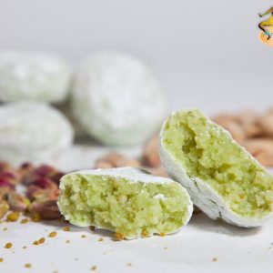 Biscotti pasta di mandorla pistacchio