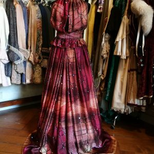 Abito da sera in seta pura