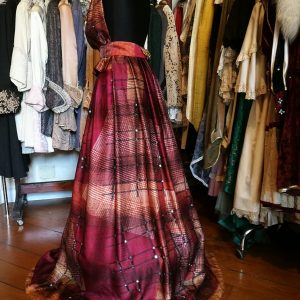 Abito da sera in seta pura